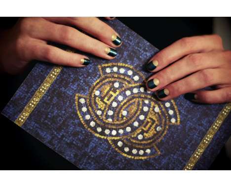 100 Examples of Chic Chanel - From Glittery Gold Polishes to Temporary Chanel Tattoos (CLUSTER)