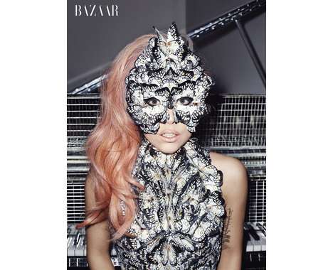 54 Masquerade Masks - From Laced Sleeping Beauties to Diamond-Encrusted Masks (TrendHunter.com)