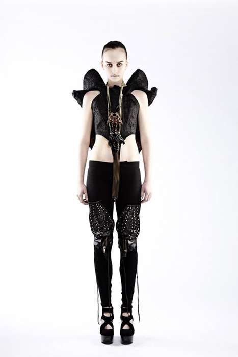 Warrior-Inspired Wardrobes - The Tsolmandakh Munkhuu Fall 2011 Collection is Ready for Action (TrendHunter.com)