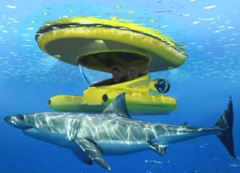 Dive-Less Submarine Designs - The MSV Explorer Catamaran is Ideal for Undersea Scaredy Cats (TrendHunter.com)