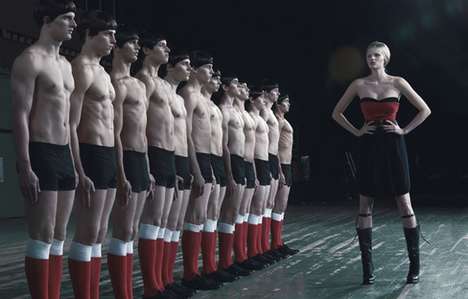 Disciplinarian Prep Shoots - Photographer Steven Klein Showcases Lara Stone's Dominance (TrendHunter.com)