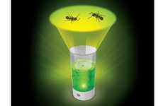 Luminescent Insect Farms