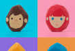 Changeable Coiffured Erasers