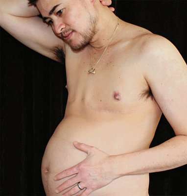 Pregnant Man Baby Photos and Video Buzzing Like Mad! 7