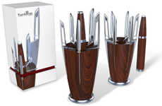 Sleekly Designed Kitchen Knives