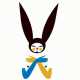 Risque Rabbit Alphabet 7 6
