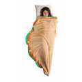 Taco-Shaped Sleeping Bags - The Taco Sleeping Bag Blanket by Gilbins Will Keep You Snug and Warm (TrendHunter.com)