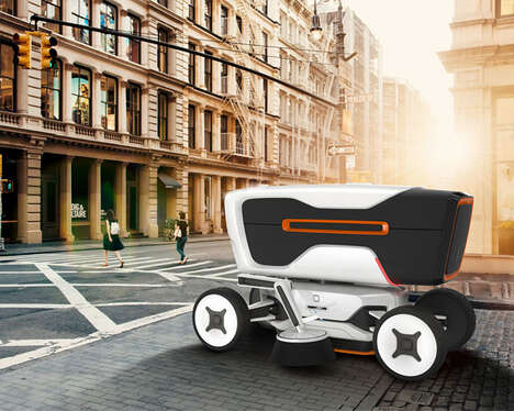 Autonomous Cityscape Sweeper Vehicles – This Future Street Cleaning System Keeps Cities Clean (TrendHunter.com)