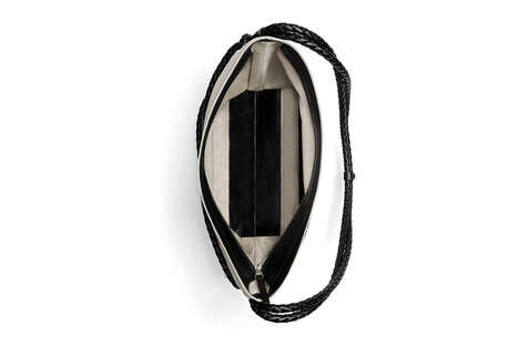 Branded Canvas Accessories - Bottega Veneta Unveils a Unusual Canvas Bag wi ...