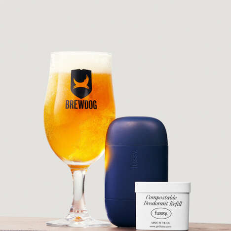 Beer-Scented Refillable Deodorants - The BrewDog x Fussy Punk IPA Deodorant ...