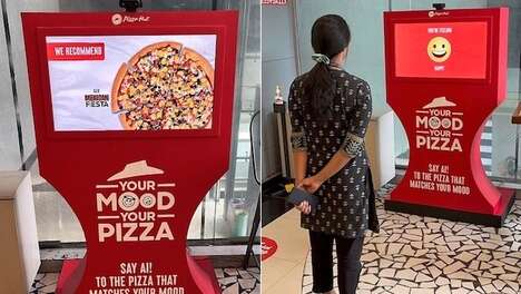 AI-Backed Pizza Campaigns – Pizza Hut’s ‘Your Mood, Your Pizza’ Campaign Uses AI to Suggest Items (TrendHunter.com)