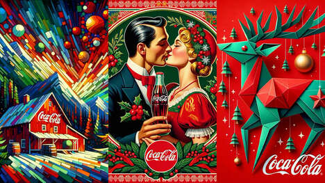 AI Holiday Card Generators – Coca-Cola’s Create Real Magic Shares Greetings with Iconic Assets (TrendHunter.com)