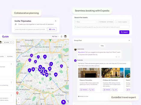 AI-Powered Trip Planners – Guide Uses AI to Help with Hotel Selection, Itineraries, and More (TrendHunter.com)
