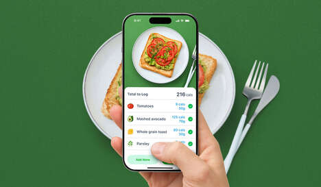 AI-Powered Meal Scanners – AI Meal Scan Uses Image Recognition to Track Nutrients & Portions (TrendHunter.com)