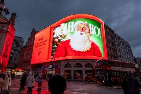 Virtual AI Snow Globes – Coca-Cola Unveils a Festive AI Campaign at Its Piccadilly Lights Residency (Trendhunter.com)