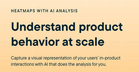 User Behavior Analysis – Sprig Heatmaps Uses AI to Analyze Product Interactions and Improve UX (TrendHunter.com)