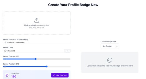 Custom Profile Badges - Create Custom Profile Badges for Social Media with Profile Badge Tool (TrendHunter.com)
