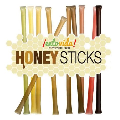 High-Grade Natural Honey Sticks - Entovida's Edible Honey Stick Variety Pack Includes 10 Honey Types (TrendHunter.com)