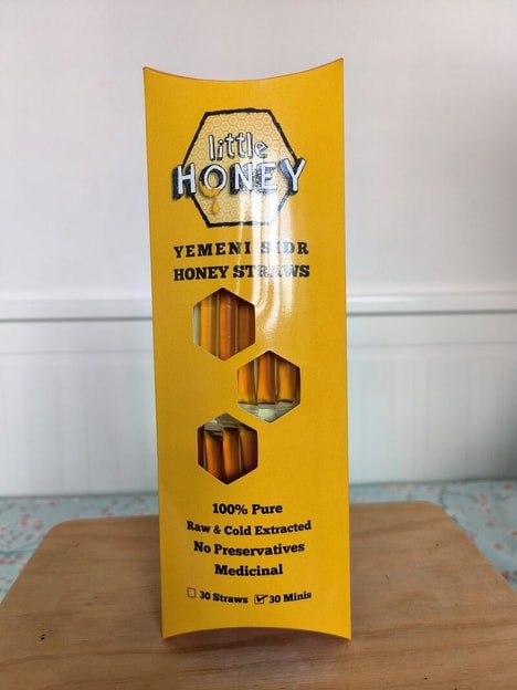 High-Antioxidant Honey Sticks - Little Honey's Yemeni Sidr Honey Minis are Natural and Medicinal (TrendHunter.com)
