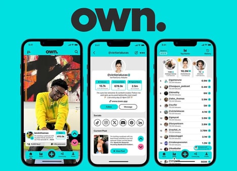 Tokenized Social Media Apps - The Own Social Media App Utilizes Blockchain Technology (TrendHunter.com)