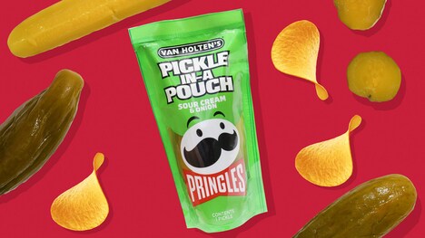 Ultra-Flavorful Snack Collaborations - Van Holten's and Pringles Unveiled an Unconventional Product (TrendHunter.com)