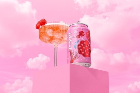 Exclusive Raspberry Soda Cans - poppi x Alix Earle Launch the Limited-Edition 'Raspberry Rose' (TrendHunter.com)