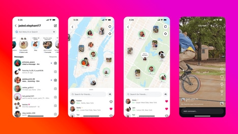 Location-Based Social Media Features - Instagram Map Connects Friends Who are Nearby One Another (TrendHunter.com)