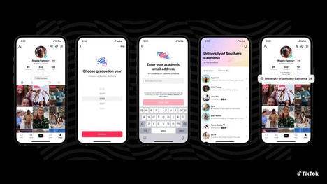 College-Focused Social Platforms - TikTok's Campus Verification Feature Mirrors Early Facebook (TrendHunter.com)