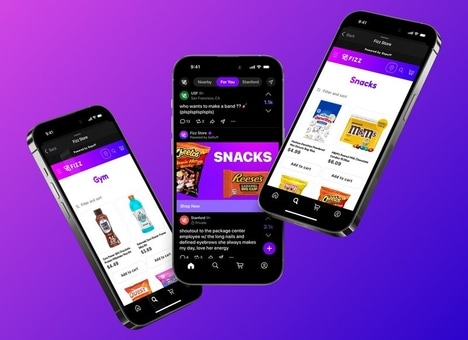Virtual Student Snack Stores - Fizz and Gopuff Partnered to Offer Quick Access to Snacks and More (TrendHunter.com)