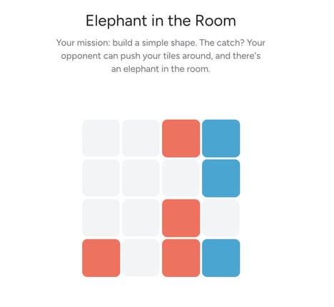 Strategic Puzzle Games - Challenge Opponents With Elephant In The Room’s Unique Gameplay (TrendHunter.com)