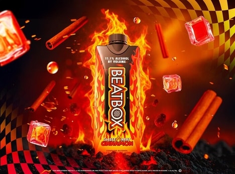 Festive Sensorial RTD Cocktails - BeatBox Debuts 'Sweet Heat Cinnamon' (TrendHunter.com)