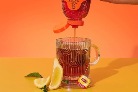 Co-Branded Omni-Channe Tea Campaigns - Lipton Tea and Nate's Honey Join Forces (TrendHunter.com)