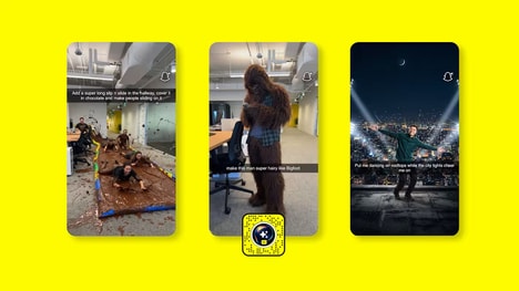 GenAI Social Media Lenses - The Imagine Lens Lets Snapchat Users Type to Bring Ideas to Life (TrendHunter.com)