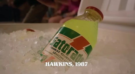 Retro Sports Drink Revivals - Gatorade partners with Stranger Things to relaunch its 1987 campaign (TrendHunter.com)