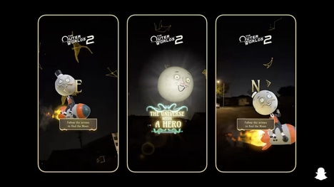 Moon Scanner AR Lenses - Xbox and Snapchat Launched a First-of-Its-Kind Augmented Reality Lens (TrendHunter.com)