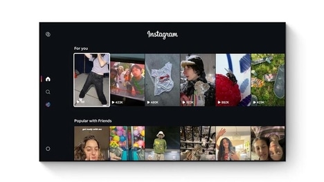 Social Media Entertainment Apps - The Instagram Reels Fire TV App Turns Content into Entertainment (TrendHunter.com)
