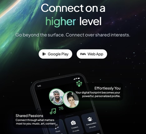 Data-Comparing Social Apps - The Mutually App Matches Users Based on Their Digital Footprint (TrendHunter.com)