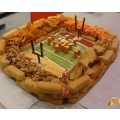 37 Unconventional Super Bowl Snacks - From Doughnut Hamburgers to Recession Pizza