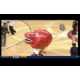 Toronto Raptor Swallows Woman at Basketball Halftime 3
