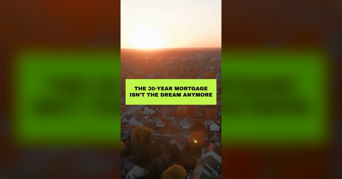 The 30-Year Mortgage Isn't the Dream Anymore