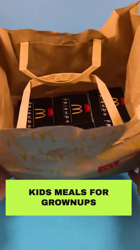 Kidult Fast Food Meals