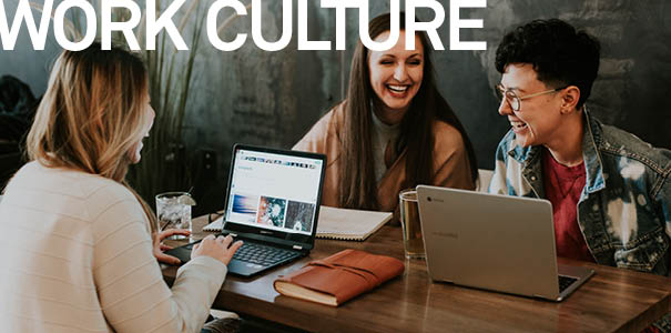 Work Culture and AI Scenarios of an AI-Enabled World