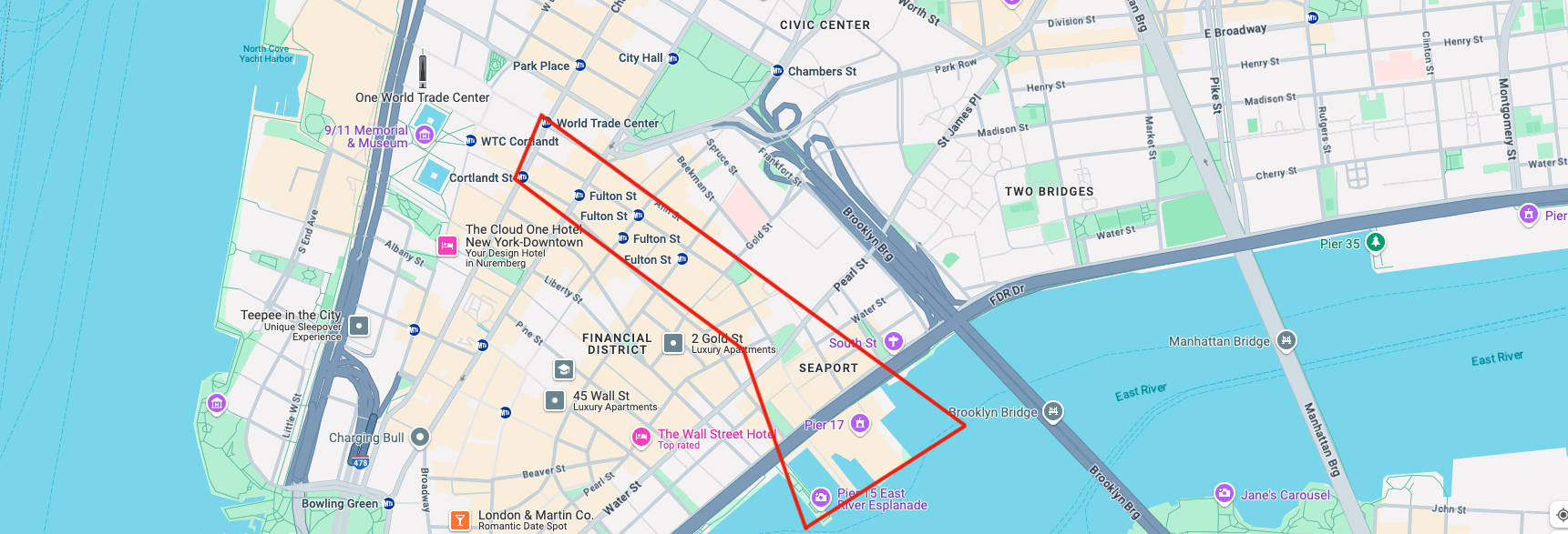 Future Festival New York Map