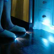 BrightFeet Lighted Slippers (For Chasing Your Cat?)
