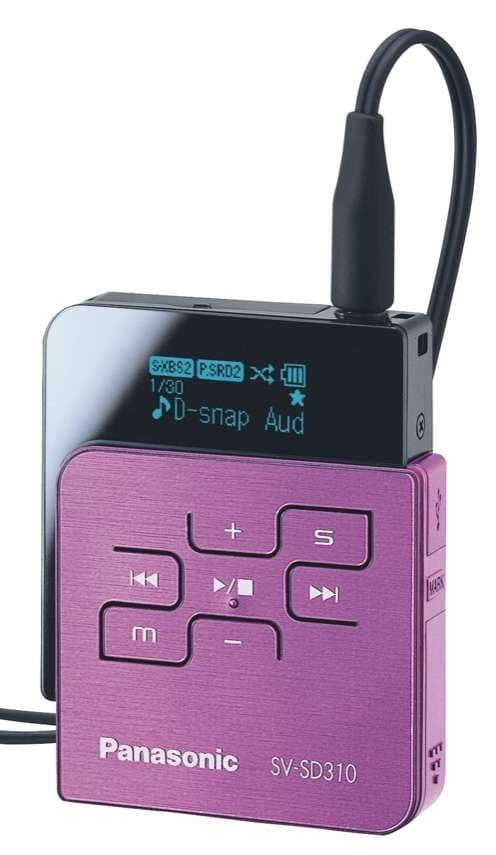 Panasonic D-Snap MP3 Players