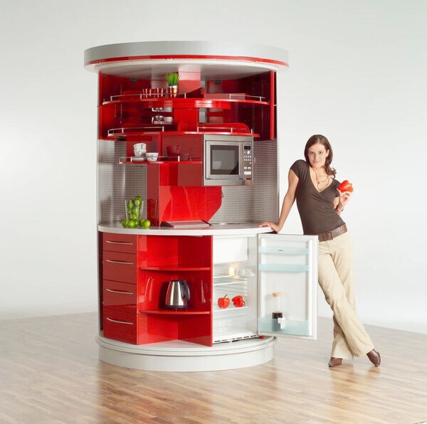 Circular Kitchen by Alfred Averbeck