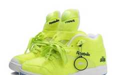 Eye Catching Yellow Reebok Pump with Alife's Signature