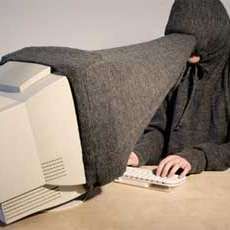 Computer Hood Privacy Scarf