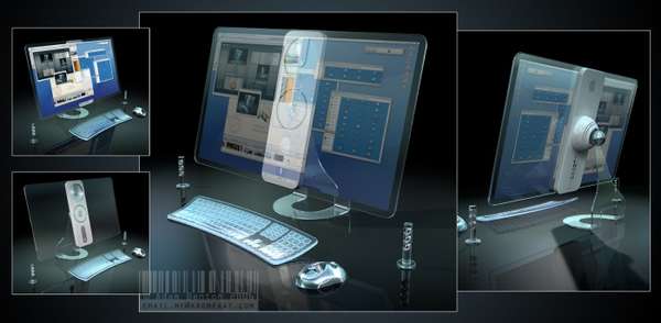 Transparent iMac Design