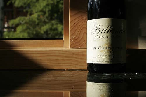 Braille Wine Bottle